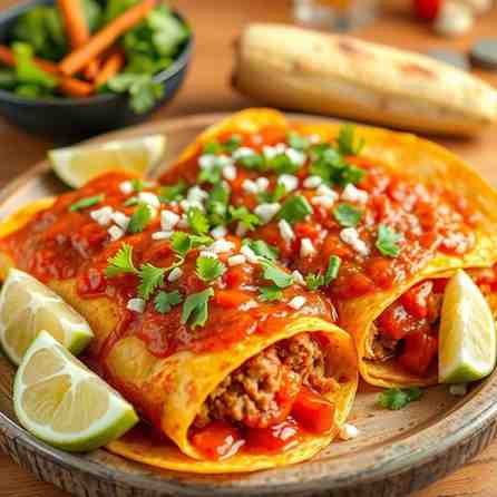 Traditional Honduran Enchiladas Recipe - Crispy, Saucy & Easy